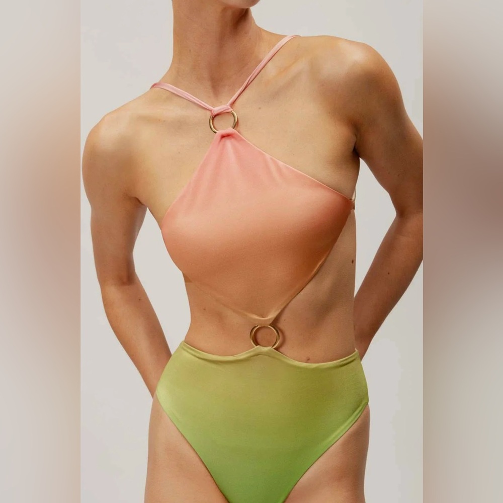 baobab kira one piece swimsuit in sunrise
